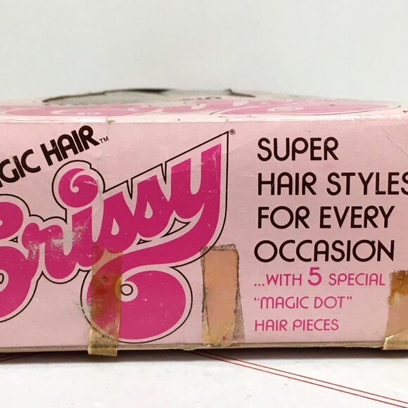 Vintage 1977 "Magic Hair Crissy" Doll - Complete in Box with Hair Pieces - Picture 13 of 14